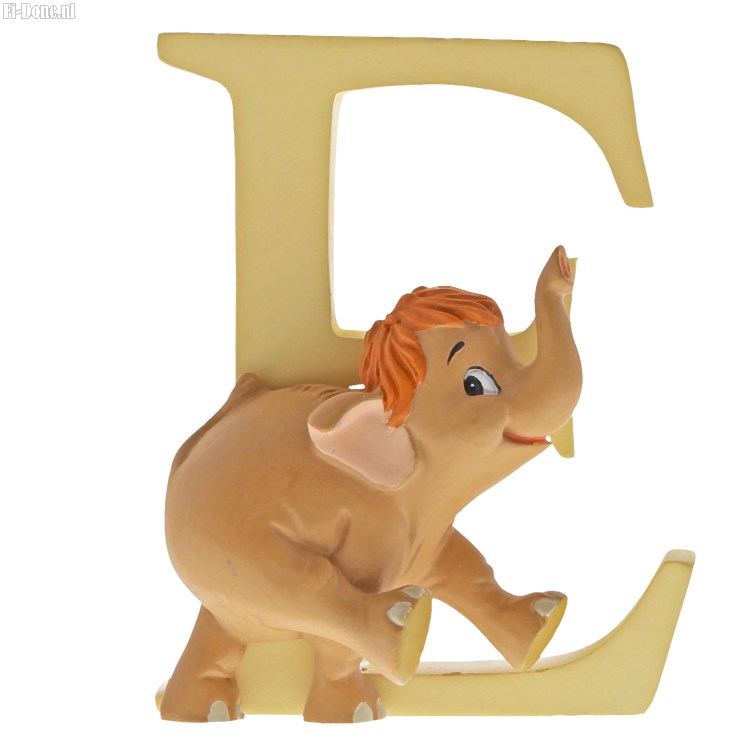 Disney Alphabet E - Baby Elephant - Click Image to Close