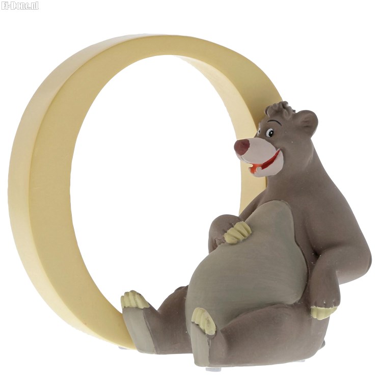 Disney Alphabet O - Baloo - Click Image to Close