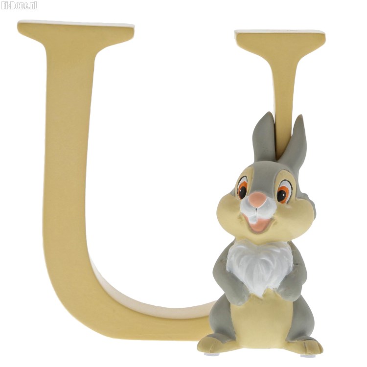 Disney Alphabet U - Thumper - Click Image to Close