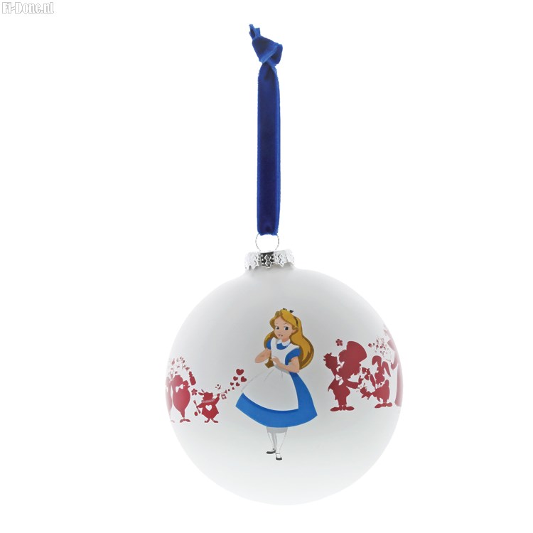 Alice In Wonderland Kerstbal
