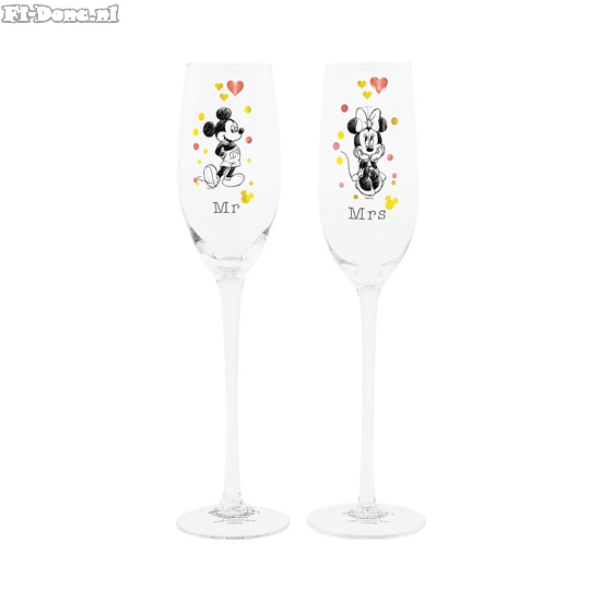 A30569 Mickey & Minnie Toasting Glasses
