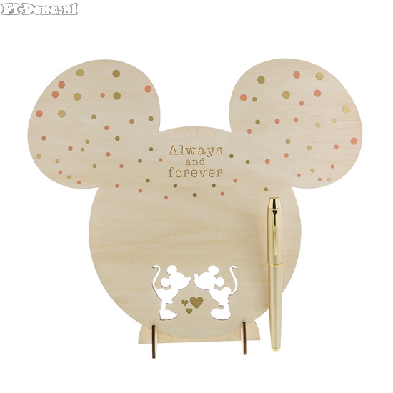 A30572 Mickey & Minnie Mouse Plaque