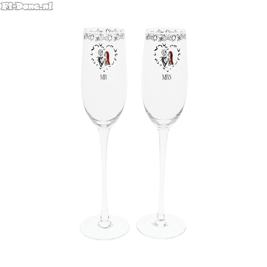 A30631 Nightmare Before Christmas Toasting Glasses