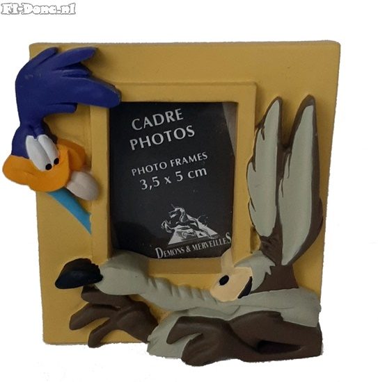 Photo Picture Frame Wile E. Coyote & Roadrunner - Click Image to Close