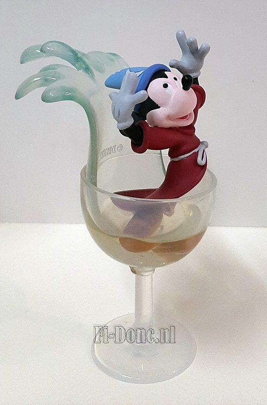 Sorcerer Mickey in Glass - Click Image to Close