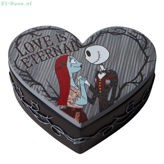 Nightmare Before Christmas- Jack & Sally Trinket Box - Click Image to Close