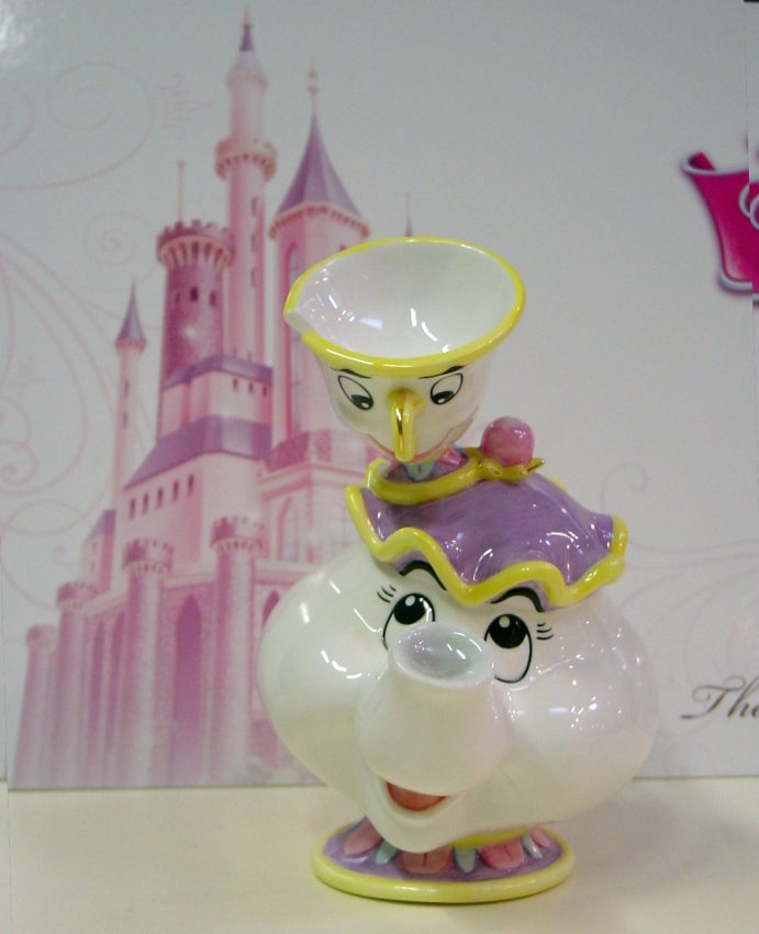 Beauty and the Beast- Mrs. Potts and Chip - Click Image to Close