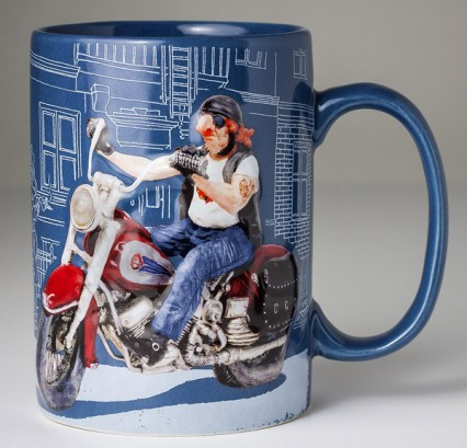 Forchino- The Motorbike Mug - Click Image to Close