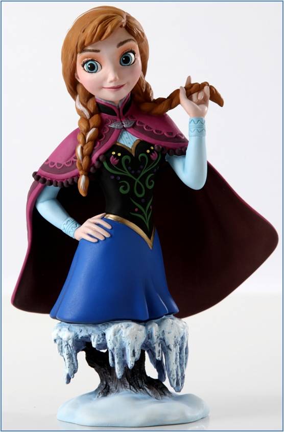 Frozen- Anna Bust - Klik op de afbeelding om het venster te sluiten