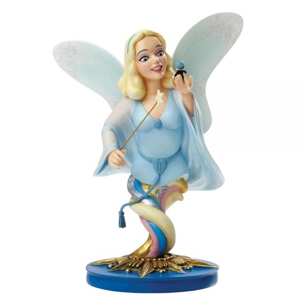 Pinocchio- Blue Fairy and Jiminy Cricket bust