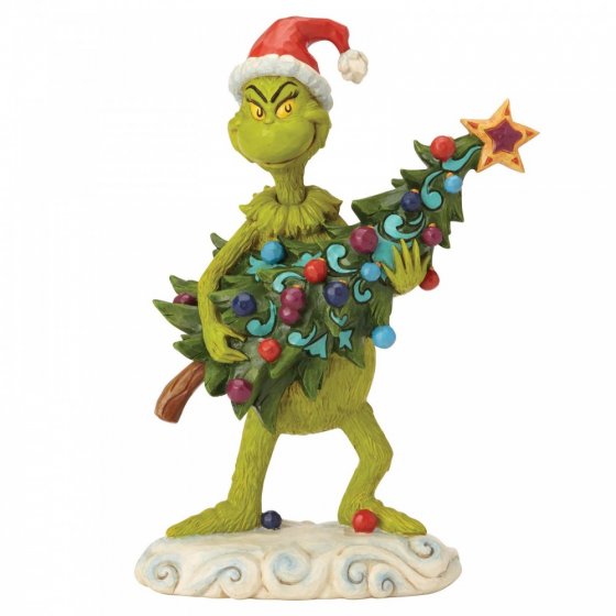 Grinch kerstboom stelend