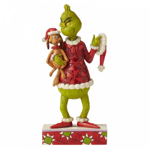Grinch met Max in zijn arm Grinch met Max in zijn arm