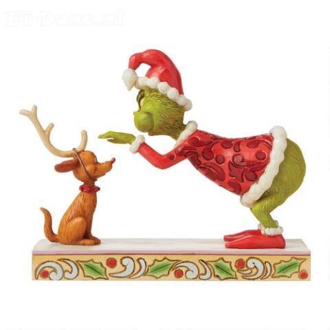 Grinch Patting Max - Click Image to Close