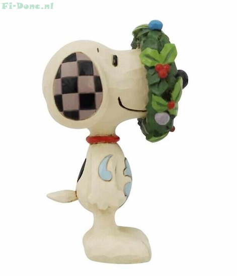 6006941 Snoopy in Wreath Mini 