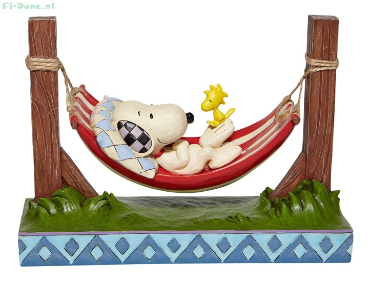 Peanuts- Snoopy & Woodstock in Hammock