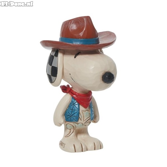 6013038 Snoopy Cowboy Mini Figurine