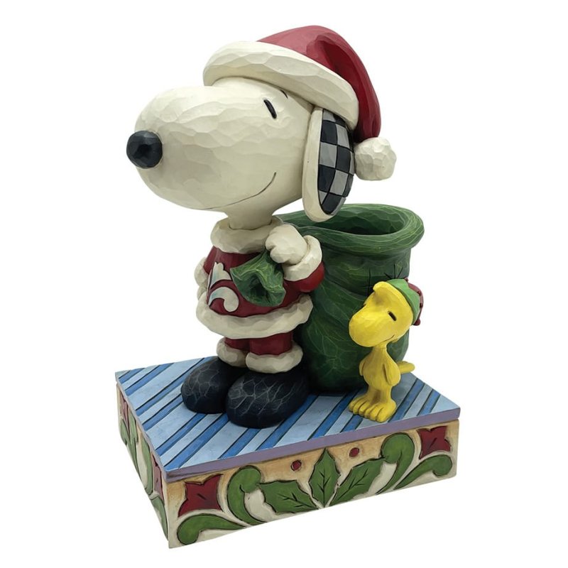 Snoopy Kerstman & elf Woodstock