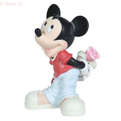 Mickey With Rose Behind Back