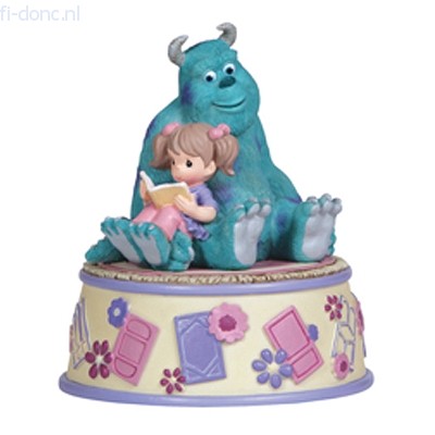 Girl Reading With Sulley Musical - Click Image to Close