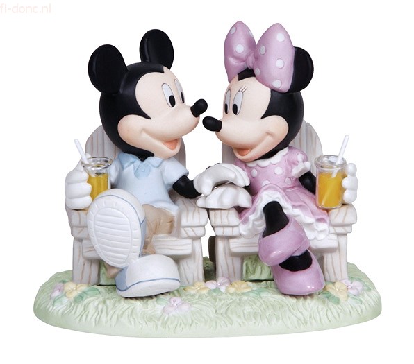 Mickey And Minnie In Adirondack Chairs - Click Image to Close