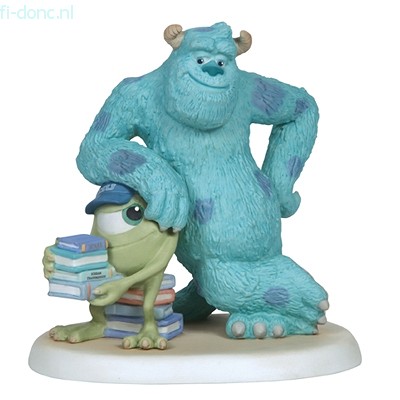 Sulley Leaning On Mike Figurine - Click Image to Close