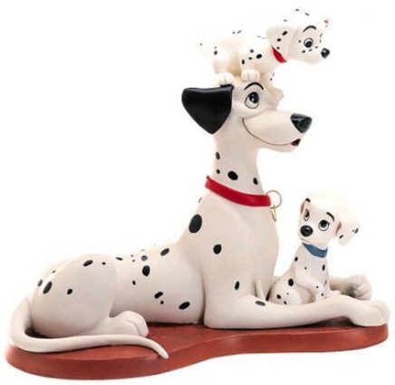 WDCC 101 Dalmatians - Pongo, Pepper and Penny - Click Image to Close