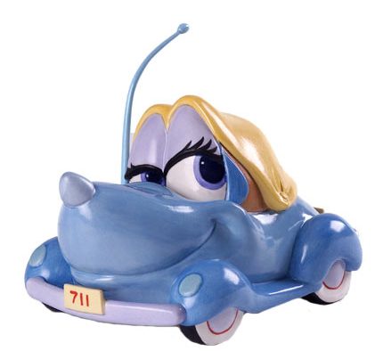 WDCC Susie The Little Blue Coupe- Susie - Click Image to Close