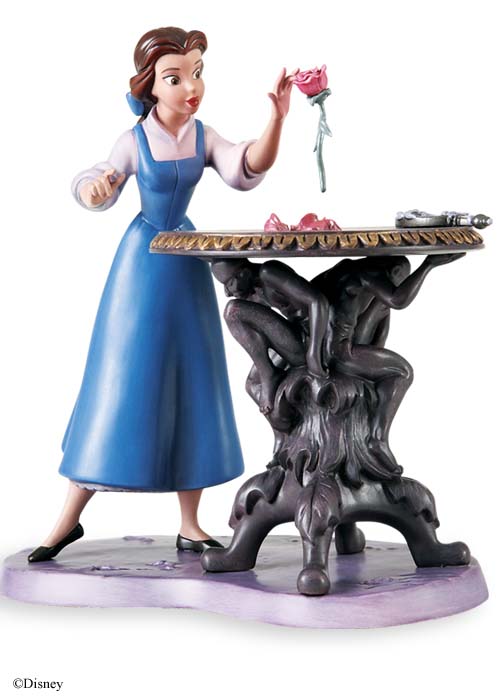 WDCC Beauty and the Beast- Belle with Rose - Click Image to Close