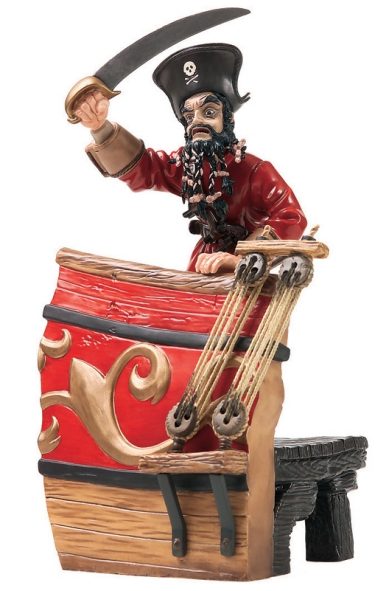 WDCC Pirates of the Caribbean- Captain Wicked Wench Ship