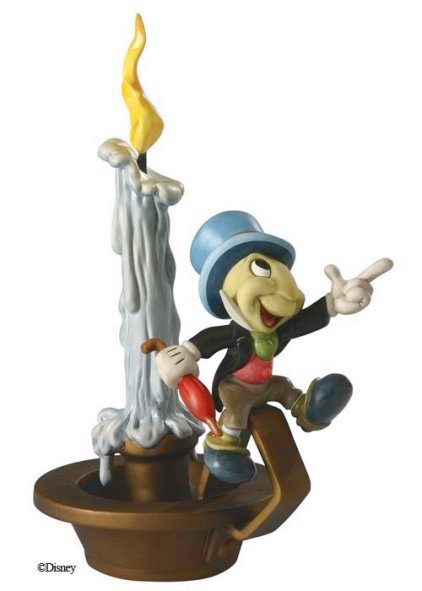 WDCC Mickey's Christmas Carol- Jiminy/Candle - Click Image to Close