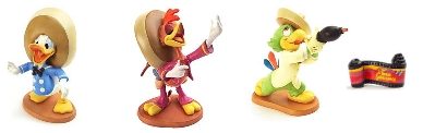 WDCC The Three Caballeros met Opening Title - Klik op de afbeelding om het venster te sluiten