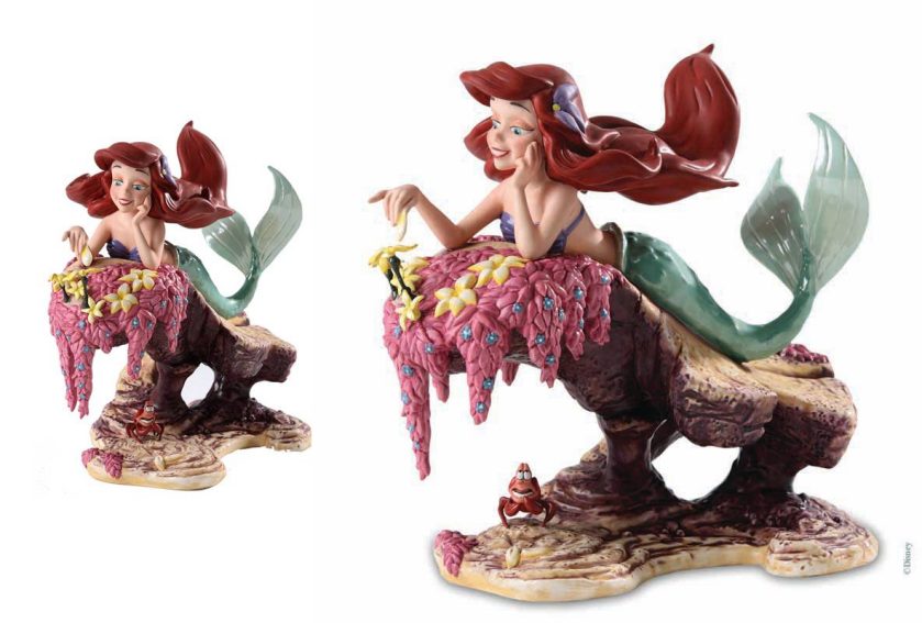 WDCC Little Mermaid- Ariel & Sebastian WDCC Little Mermaid- Ariel & Sebastian