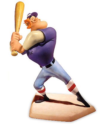 WDCC American folk heroes - Casey at the bat - Click Image to Close