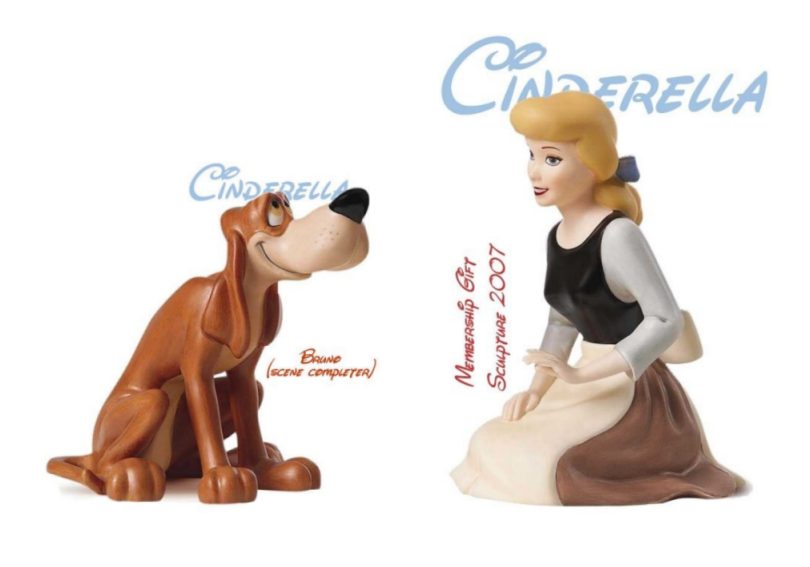 WDCC Cinderella- Cinderella & Bruno