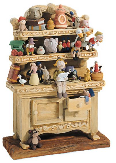 WDCC Pinocchio- Geppetto's Toy Hutch - Click Image to Close