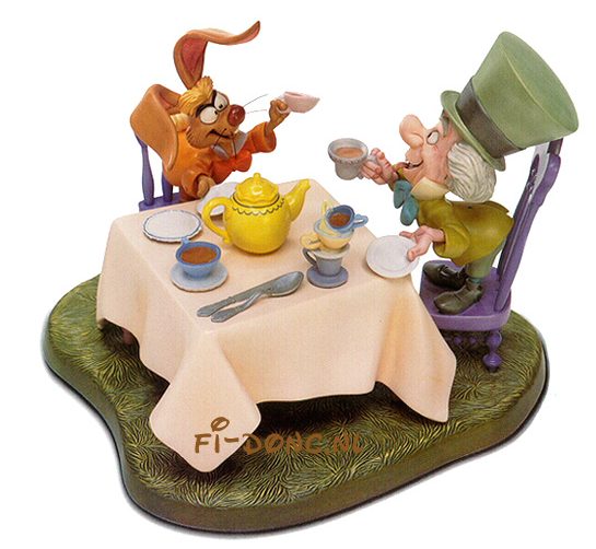 WDCC Alice in Wonderland- Mad Hatter and March Hare - Click Image to Close