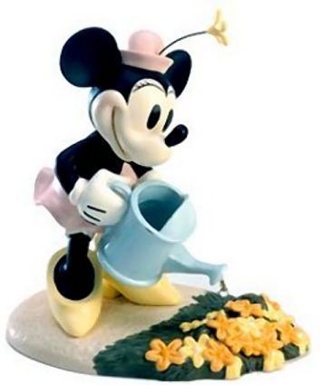 WDCC Mickey cuts up - Minnies garden - Click Image to Close