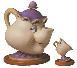 WDCC Beauty and the Beast- Mrs. Potts and Chip - Click Image to Close