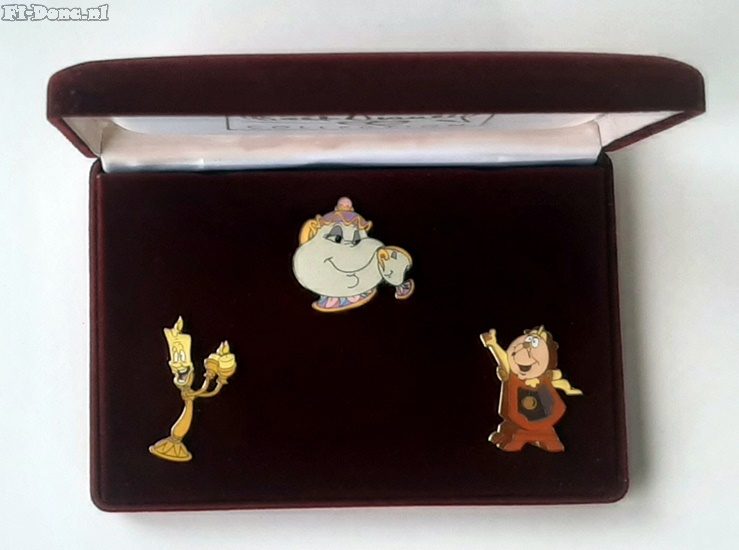 WDCC Pins set Beauty and the Beast - Klik op de afbeelding om het venster te sluiten