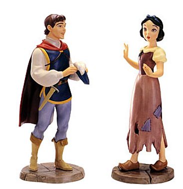 WDCC Snow White- Snow White & Prince Well