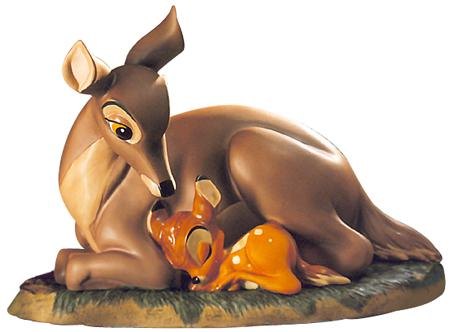 WDCC Bambi- Bambi and Mother - Click Image to Close