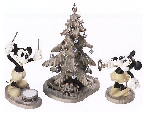 WDCC Mickey's Orphans- Mickey/Minnie/Tree