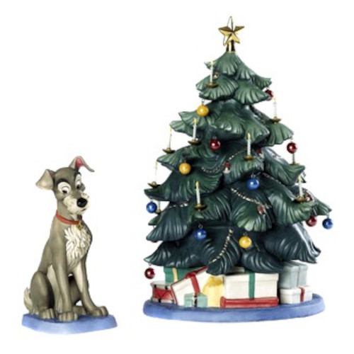 WDCC Lady and the Tramp- Tramp & Tree