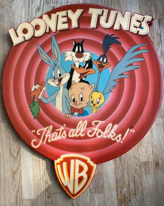 Looney Tunes Logo Plaque - Klik op de afbeelding om het venster te sluiten